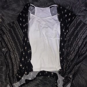 cardigan and tank set